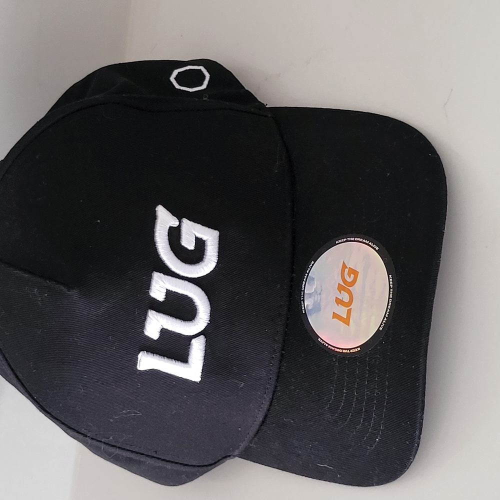 LUG Black Baseball Cap